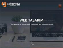 Tablet Screenshot of globalmedya.com
